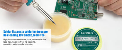 35-300g Solder Paste Rosin Flux | No Clean Soldering Flux for Electronics & Circuit Boards
