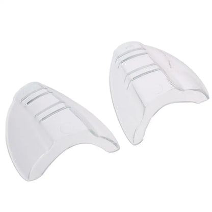 TPU Safety Eye Glasses Side Shields - Clear Flexible Protection Cover for All Size Eyeglasses & Goggles