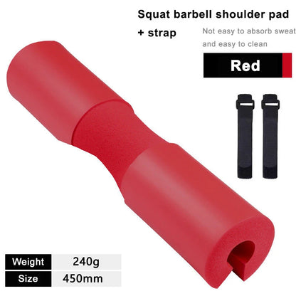 Barbell Squat & Hip Thrust Shoulder Pad | Foam Weight Lifting Cover for Men & Women, Gym Fitness Training Equipment