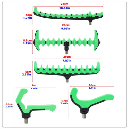 Hirisi Feeder Rod Rest Head – Plastic Carp Fishing Buzz Bar Accessory AC202