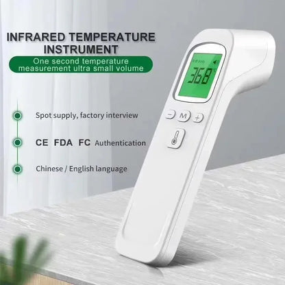 Medical Digital Infrared Thermometer – Quick Temperature Measurement, Handheld Non-Contact Body and Forehead Thermometer