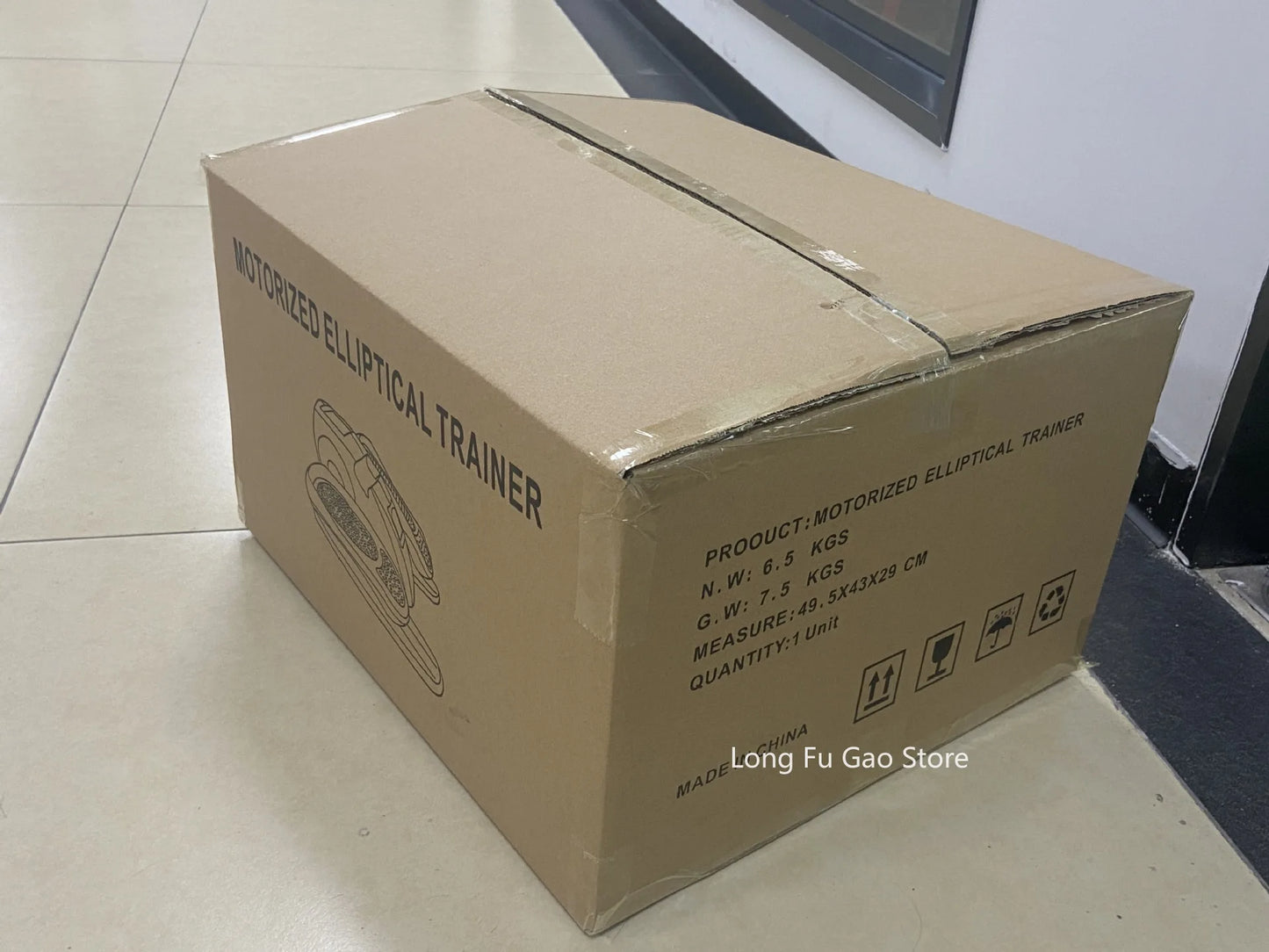 Mini Elliptical Stepper – Small Multifunctional Household Fitness Machine, Silent Space Walking Stepper