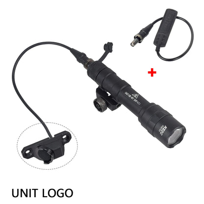 Tactical Surefire M600 M600U/M600B Airsoft Flashlight – Powerful LED Scout Light with 5 Switch Styles for 20mm Rail Rifle Gun