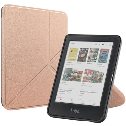 Smart Case for Kobo Clara Colour/BW/2E – Multi-Folding Stand, Magnetic Cover, Soft Back, Auto Sleep/Wake