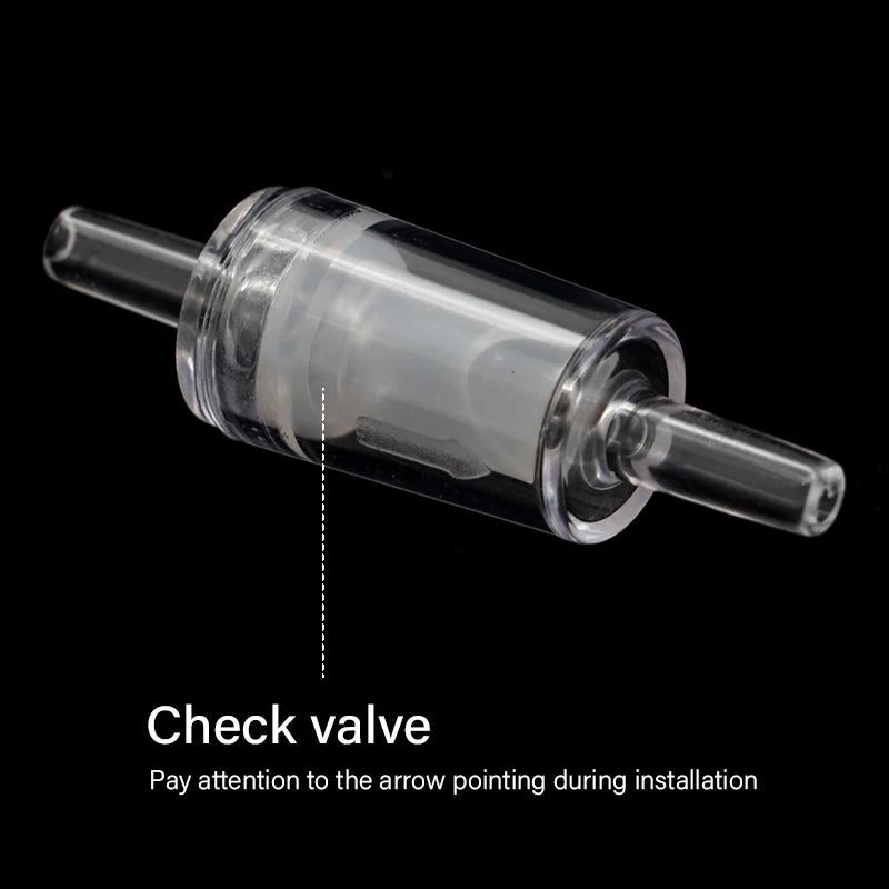 Glass CO2 Diffuser for Aquarium — Spiral Carbon Dioxide Atomizer with Suction Cup