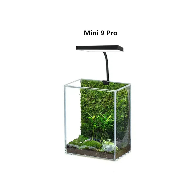 WEEK AQUA USB Aquarium Light — Full Spectrum LED Plant Grow Light for Nano Aquariums & Microlandscapes