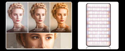 120 LED Tattoo Photography Fill Light with 52mm CPL Circular Polarizing Filter for Cellphones