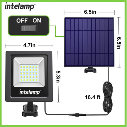 2PCS Solar Outdoor Street Lights — Super Bright IP65 Waterproof for Garden & Patio