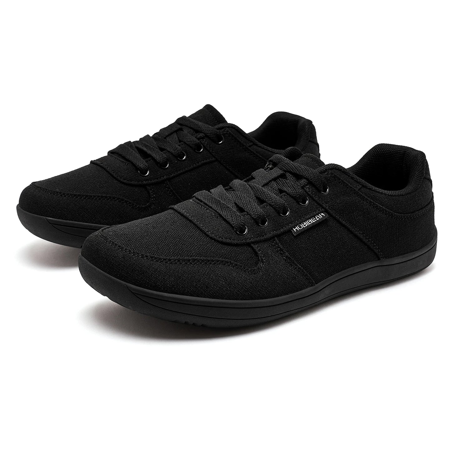 HOBIBEAR Unisex Barefoot Shoes – Lightweight Minimalist Walking Sneakers for Men & Women, Lace-Up Outdoor Running Shoes