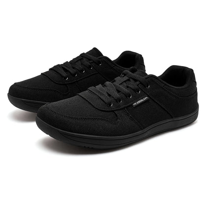 HOBIBEAR Unisex Barefoot Shoes – Lightweight Minimalist Walking Sneakers for Men & Women, Lace-Up Outdoor Running Shoes