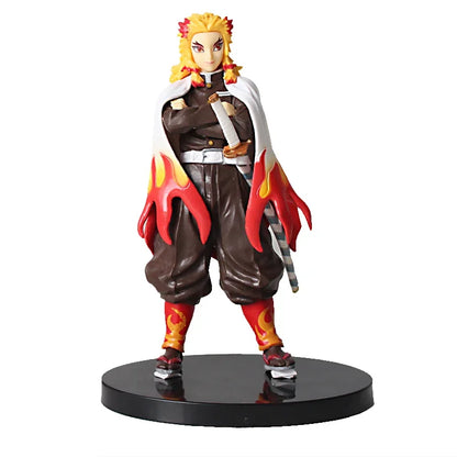 Demon Slayer Anime Figures – Kimetsu No Yaiba Tanjiro Nezuko Zenitsu Inosuke Action Doll Toys
