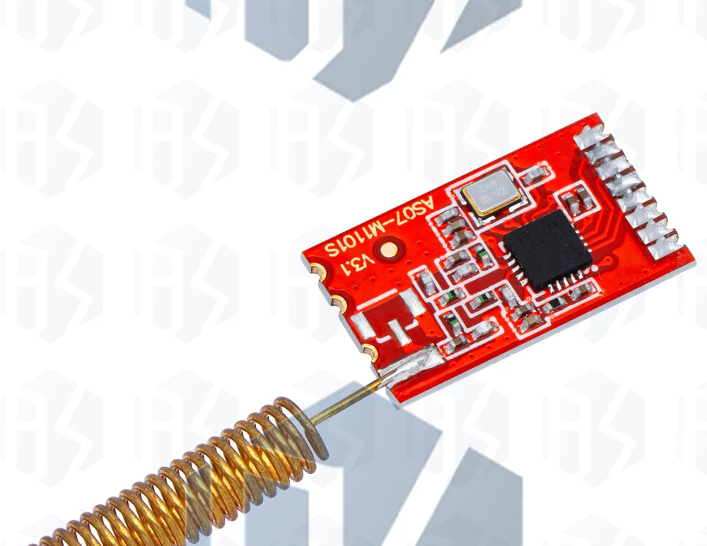 CC1101 Wireless Module - 10mW, 433MHZ/868MHZ, Long Distance Transmission 300-1000M with SMA Antenna, Wireless Transceiver