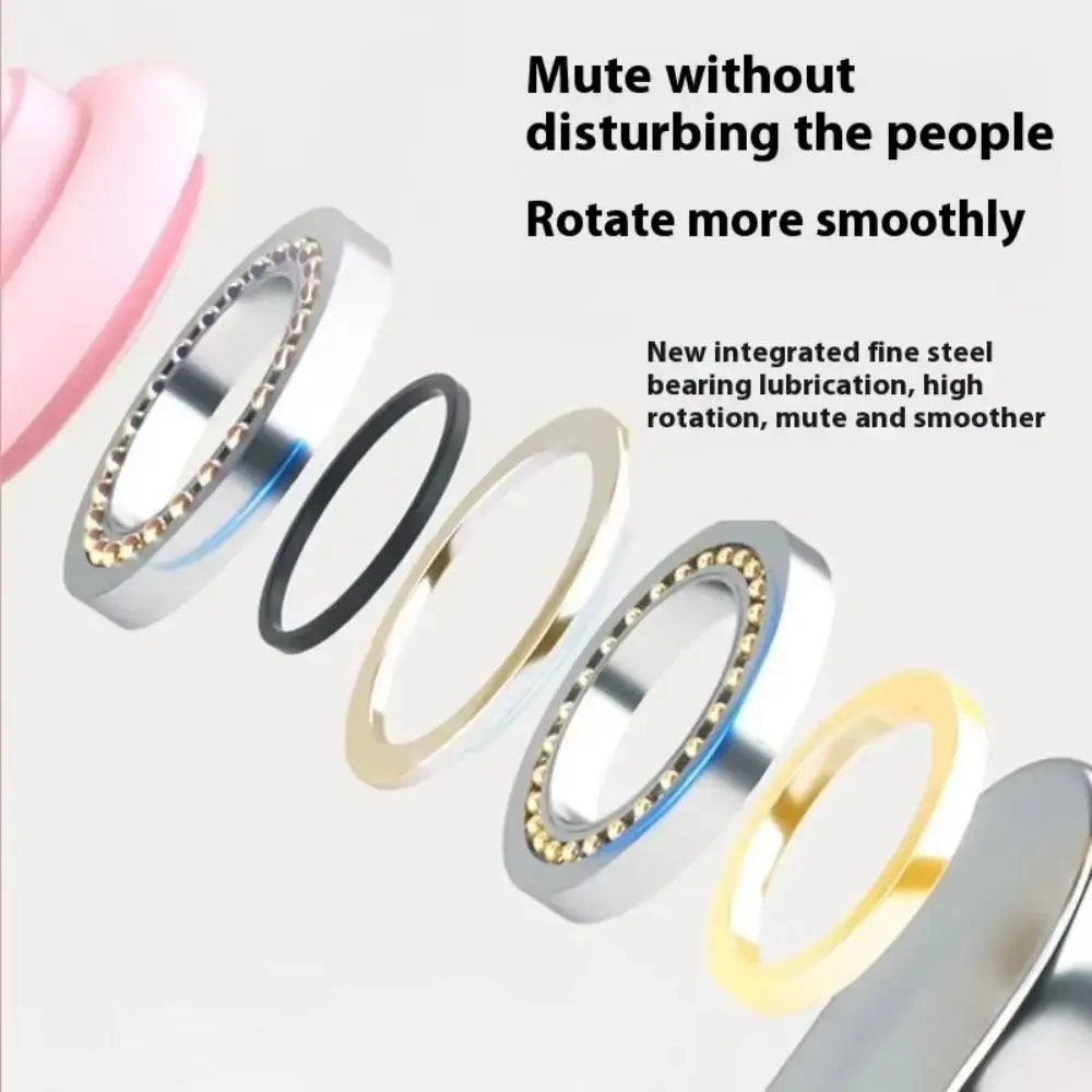 Noiseless 4-Wheel Abdominal Roller – Multifunctional Muscle Trainer with Handles for Gym & Home