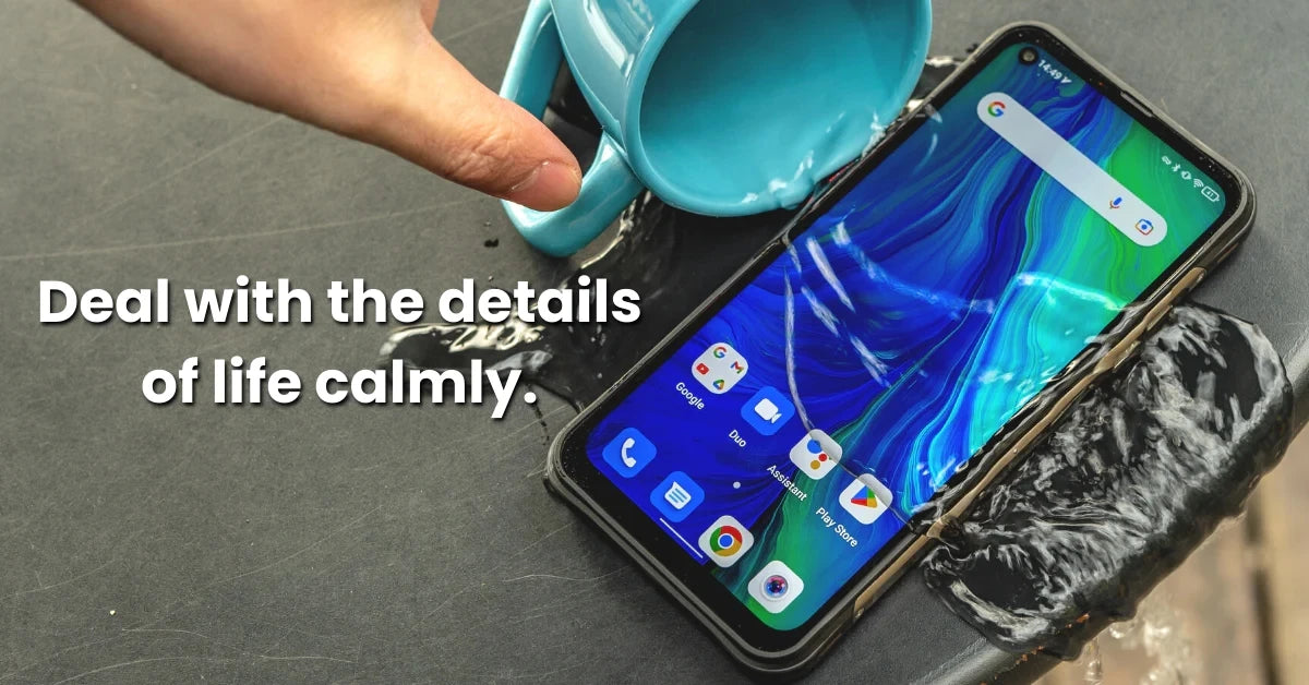 Unihertz Ticktock S Rugged 5G Smartphone – 8GB RAM, 256GB Storage, 5200mAh, 64MP Camera, 6.53" Dimensity 700 Display