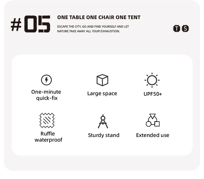 ShineTrip Oversized Dome Tent – Quick Setup, Waterproof & Sunproof Silver-Coated Canopy for Camping (05 Series)