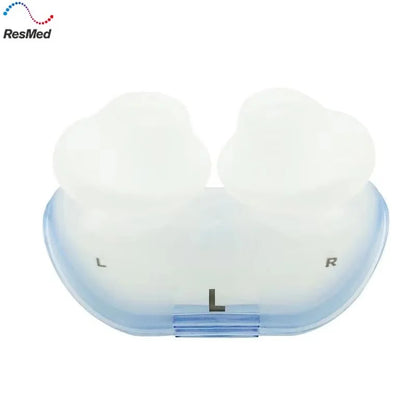 Silica Cushion for ResMed AirFit P10 Nasal Pillows Mask – S/M/L Anti-Snore Sleep Apnea Accessory