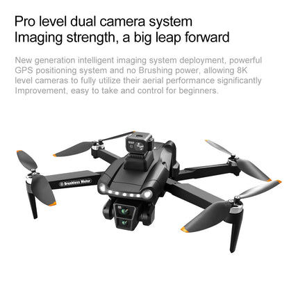 Xiaomi V198GPS Drone with 8K HD Camera – Foldable Brushless Quadcopter with Obstacle Avoidance & Optical ESC Aerial Tech
