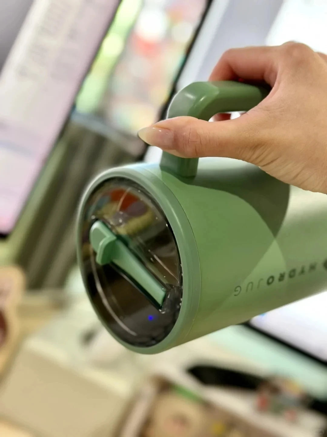 HydroJug 32oz/40oz Traveler Tumbler — Stainless Steel Vacuum Insulated Car Mug with Straw Lid & Double Wall Thermal Iced Design