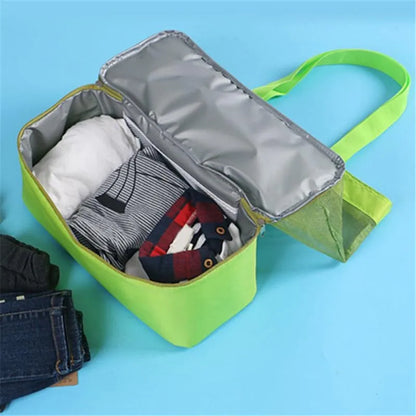 Versatile Handheld Thermal Insulation Bag : Shoulder Cooler Picnic Tote for Food and Drink Storage - Beach & Lunch Accessory