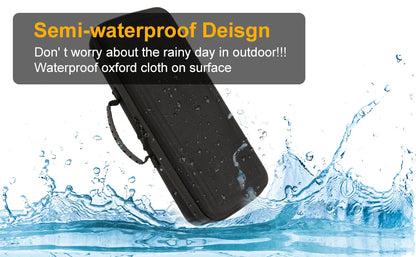 Hard EVA Case for Dyson Airstrait HT01 – Portable Travel Storage Bag for Hair Straightener & Accessories