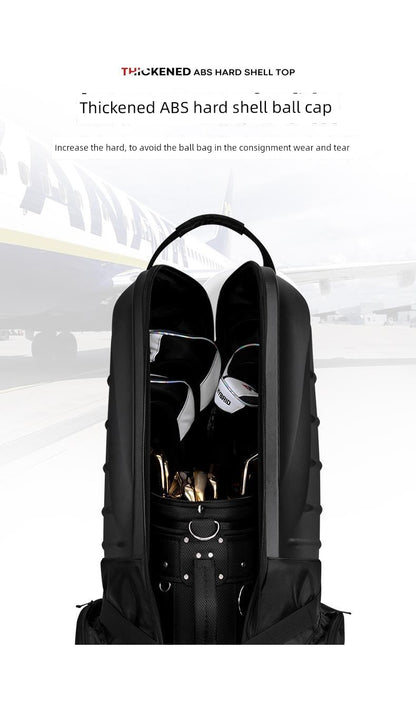 PGM Travel Golf Bag – Hard Shell Aircraft Consignment Roller Bag for Men & Women, Anti-Collision and Anti-Extrusion