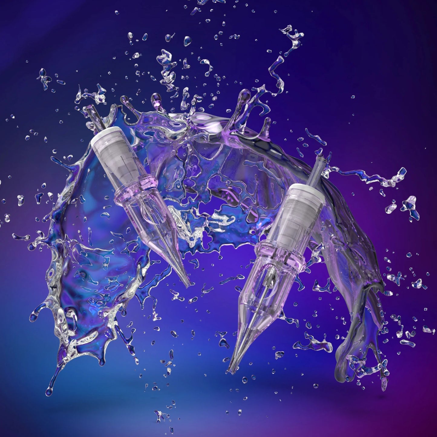 10pcs Disposable Tattoo Cartridge Needles – RL, RS, RM, M1 Series for Eyebrow, Eyeliner & Permanent Makeup