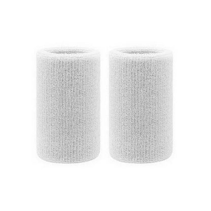 2PCS Sports Wristbands – Tennis & Fitness Sweat Bands for Basketball, Volleyball, Padel with Wrist Guard Cuffs