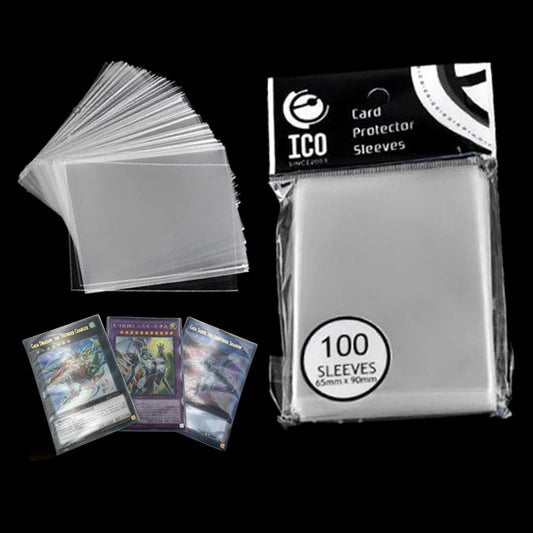 200pcs (2 Packs) 65*90mm Card Sleeves - Magic, Killers of Three Kingdom, Football Star Card Protectors for Board Games GYH