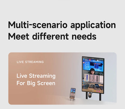 Hagibis Wireless HDMI Display Dongle Adapter – 4K@60Hz Wireless Extender for Laptop, PC, Smartphone, HDTV, Projector, IOS