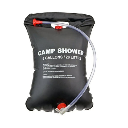 20L Portable Camping Shower Bag – Solar Heated Water Bag for Outdoor Travel, Hiking, BBQ & Beach