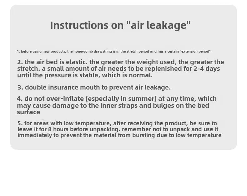 MOUNTAINHIKER 2025 Inflatable Air Mattress - PVC Glamping Camping / interior Bed Mat with Built-In Pump for 1-3 Person