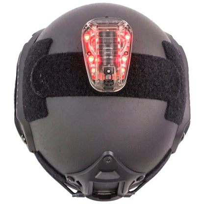BOOIU Tactical Helmet Light – LED IR/Strobe IFF Signal Flashlight for Outdoor Sports and Survival
