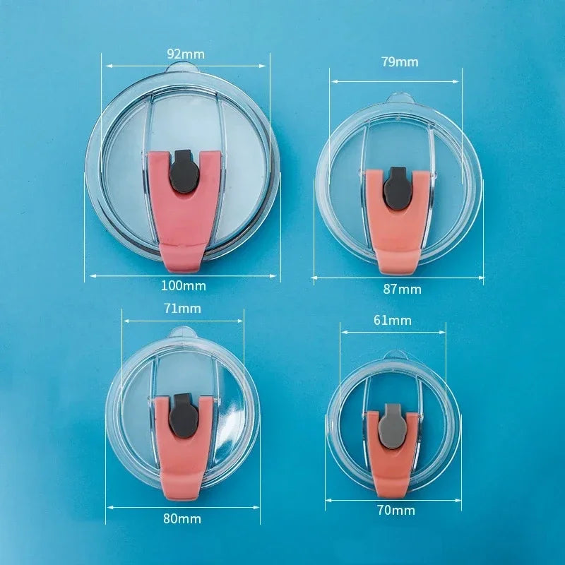 Y-Sealing Cup Lid — 12/16/20/30oz Spill-Proof Replacement for Ozark Trail, RTIC & Yeti