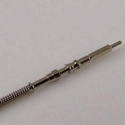 10Pcs Watch Steel Stem & Crown Kit - Replacement Parts for NH35, NH36, NH38, NH39 Movement Watches