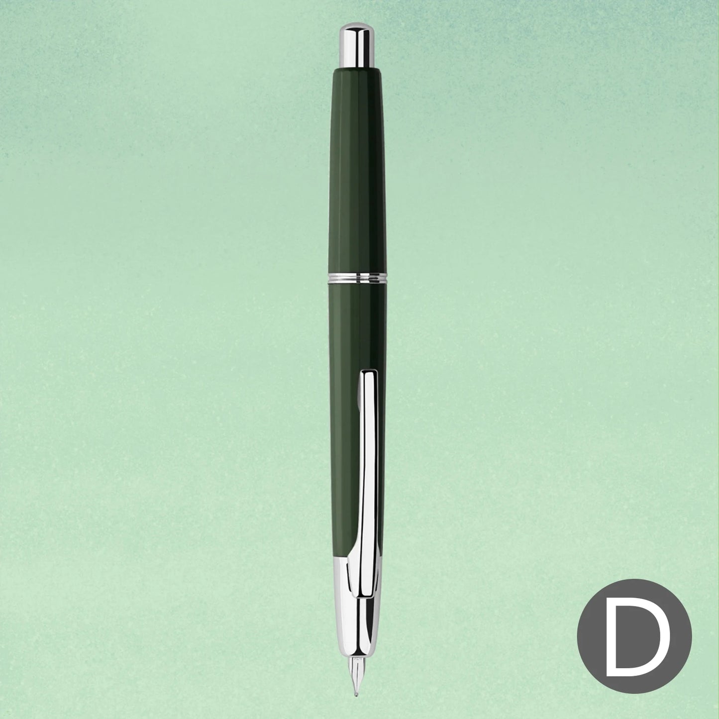 MAJOHN A2 Press Fountain Pen - Retractable EF Nib 0.4mm Resin Ink Pen with Converter, Lighter than A1, Perfect for Writing and Christmas Gift