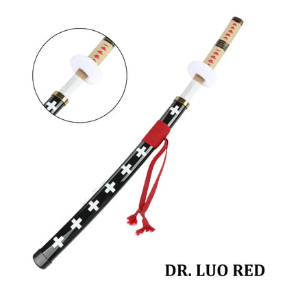 3-Piece Roronoa Zoro Katana Set – Anime Cosplay Toy Swords with Belt & Sword Holder