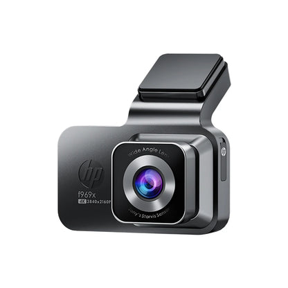 HP 4K HD Car Dash Cam – Night Vision, WiFi, Parking Monitoring, DVR Loop Video Recording