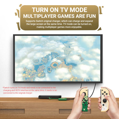 4K Switch TV Docking Station — 3-in-1 USB-C Game Hub with USB 3.0, HDMI & 100W PD for Laptop, Nintendo Switch/Switch OLED, Mobile Phone