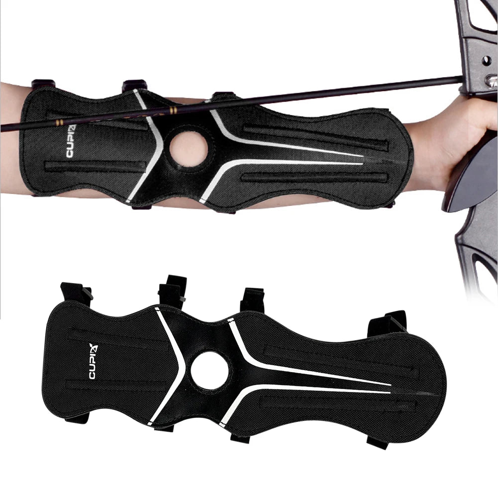 30cm/22cm Archery Arm Guard – Bow & Arrow Forearm Protector for Hunting and Outdoor Practice