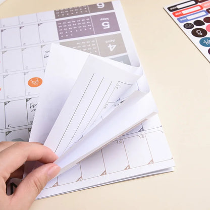 2024-2025 Kawaii Wall Calendar Planner – Large Schedule Organizer, To-Do List, Target Tracker, Office Supplies