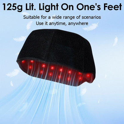 Red Light Therapy Hair Growth Cap – 660nm & 850nm Infrared Device for Hair Loss Treatment with USB Charging