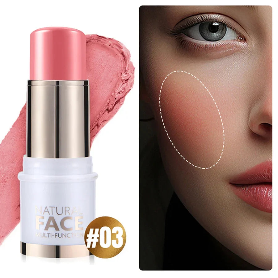 Highlighter Stick – Brightening Skin Tone, Contouring, Natural Stereo Concealer & Multi-Purpose Blush Stick