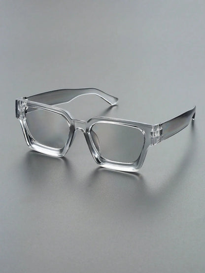 1 or 2 PC Classic Square Plastic Frame Sunglasses – Unisex Daily Fashion Shades & Eyewear Accessories