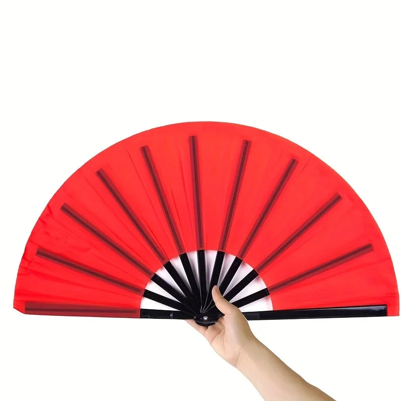1 Kung Fu Fan – Square Chinese Symphony Fan for Fitness, Dance, Tai Chi & Martial Arts Practice