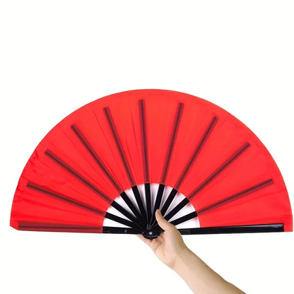 1 Kung Fu Fan – Square Chinese Symphony Fan for Fitness, Dance, Tai Chi & Martial Arts Practice