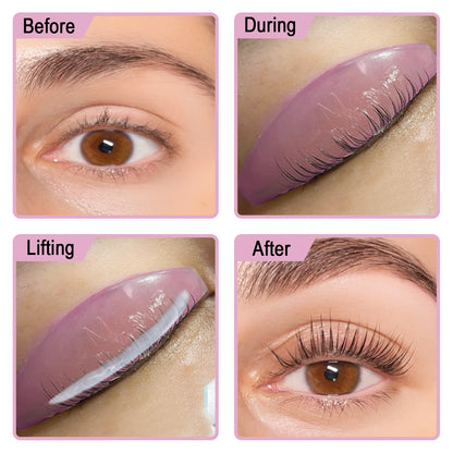 Libeauty Silicone Eyelash Perm Pads – Lifting Rods & Shields for Lash Curling, Makeup Applicator Tool