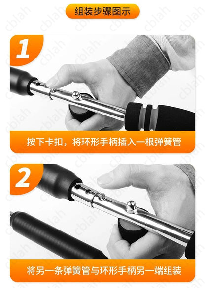 50KG Adjustable Arm Strength Trainer — Multi-Functional Chest Expansion & U-Shaped Fitness Equipment