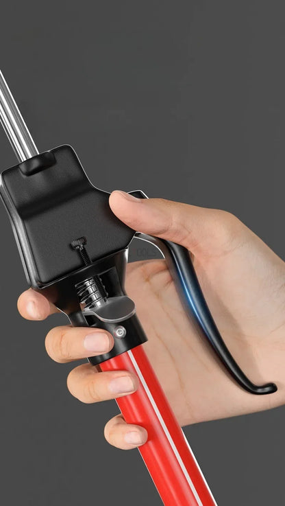 Adjustable Telescopic Support Rod – Steel Hand Jack Bracket for Hanging & Lifting Bathroom Cabinet Installation