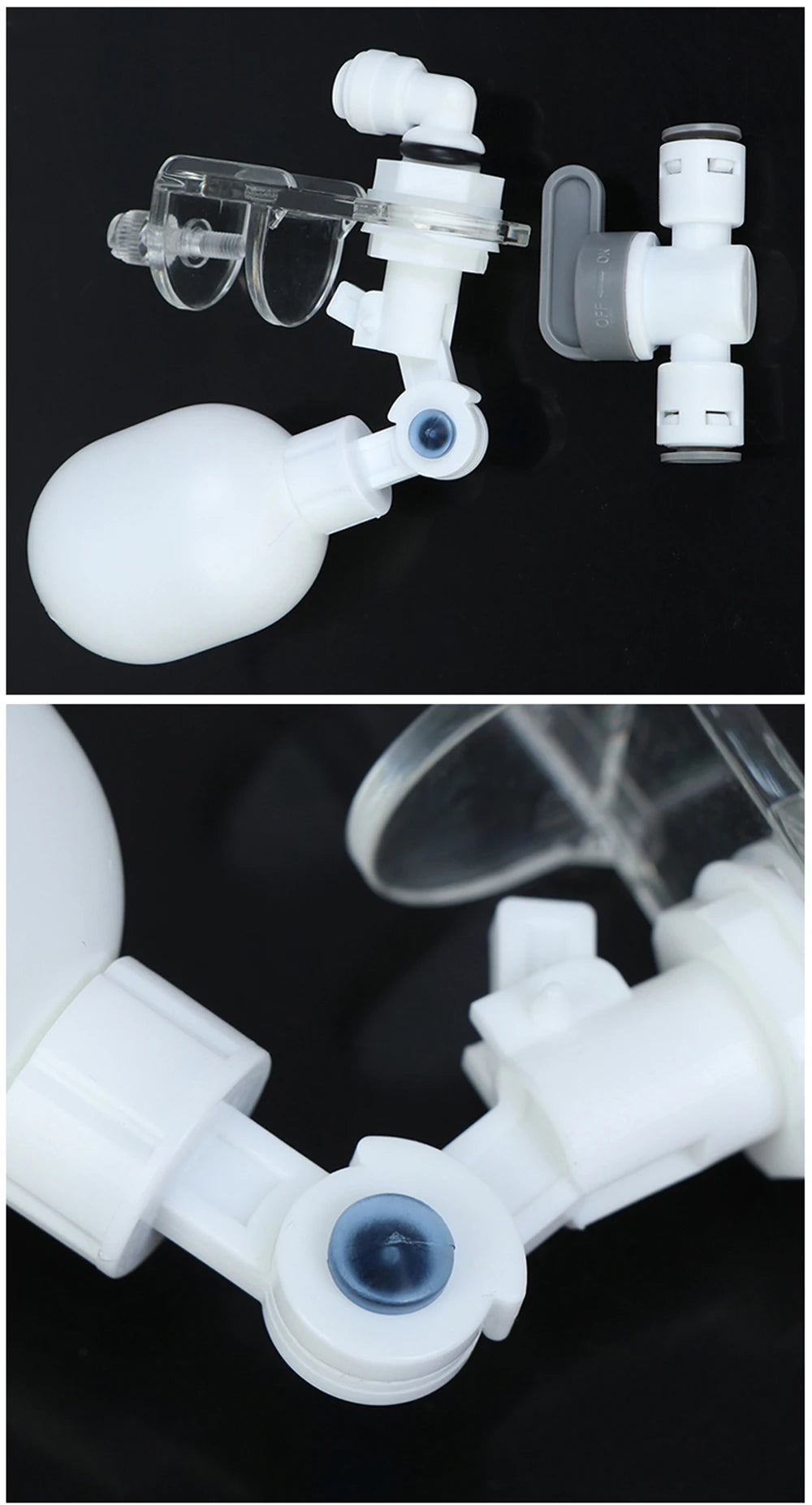 Auto Aquarium Water Changer Kit — Float Ball Valve Water Filler & Level Controller 1/4 Inch