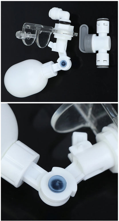 Auto Aquarium Water Changer Kit — Float Ball Valve Water Filler & Level Controller 1/4 Inch